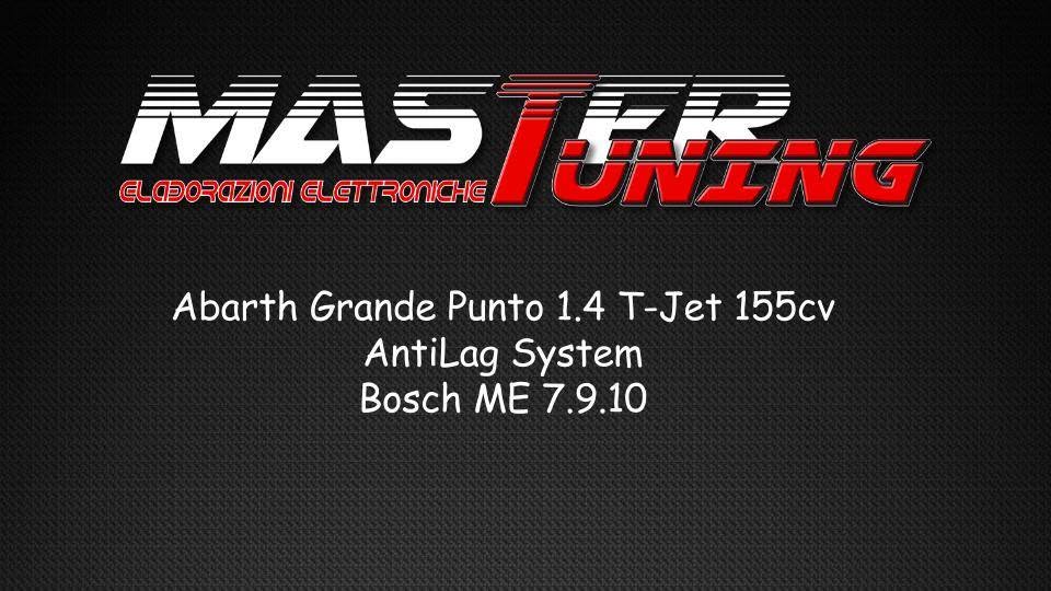 Abarth grande Punto! – Antilag system – Bang bang