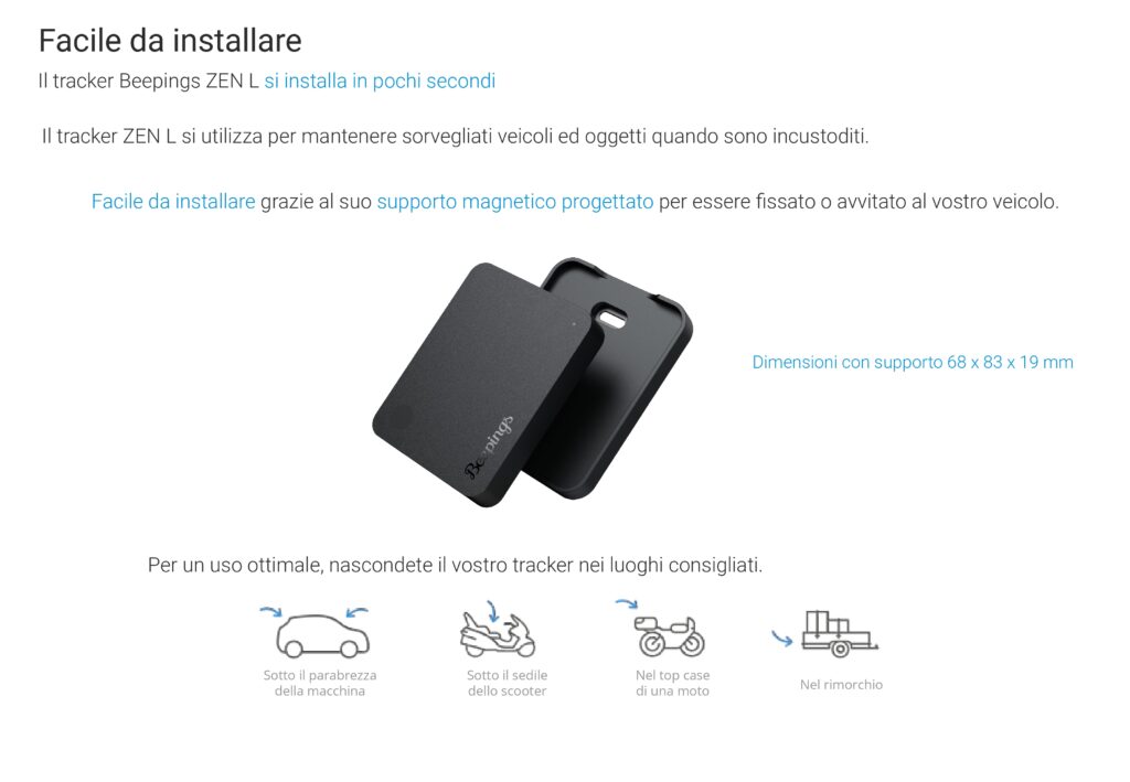ZEN L GPS tracker ZEN L GPS tracker