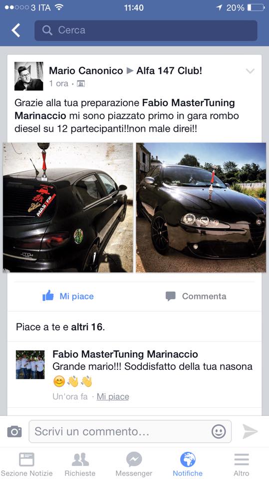 Mastertuning si piazza al primo posto!!
