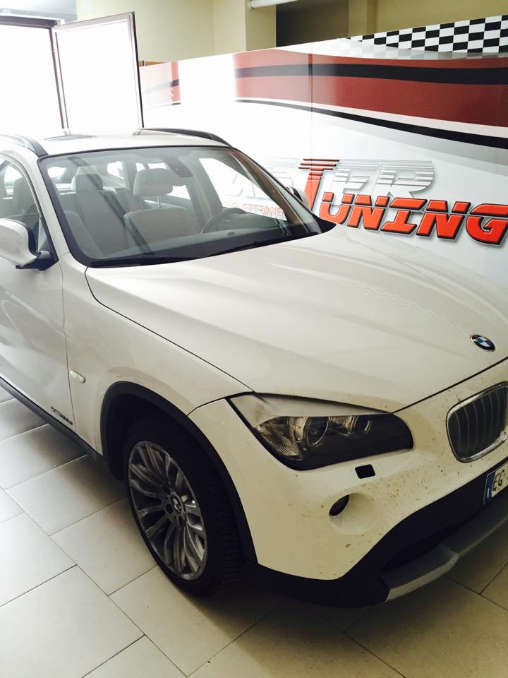 BMW X1 2.0 d 184 CV – Rimappatura Foggia – Problema DPF ( filtro anti particolato) risolto con successo.