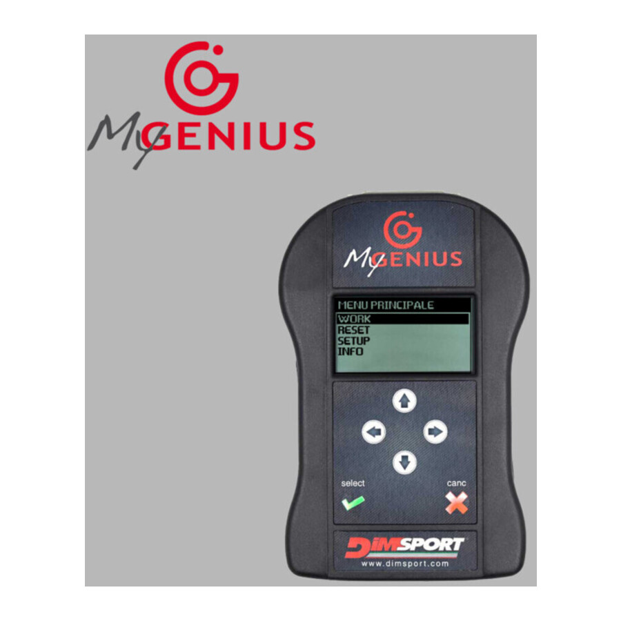 My Genius - programmatore monouso Dimsport